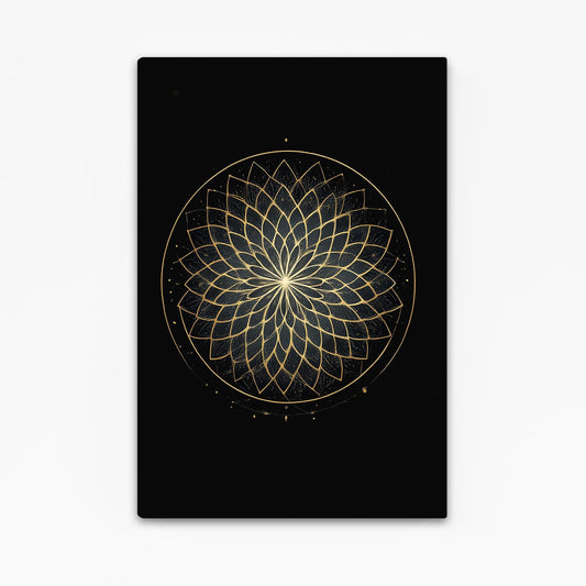 Gold Lace Rosette Prints – gold lace rosette gold canvas print