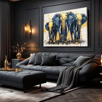 Golden Elephant Splash Art