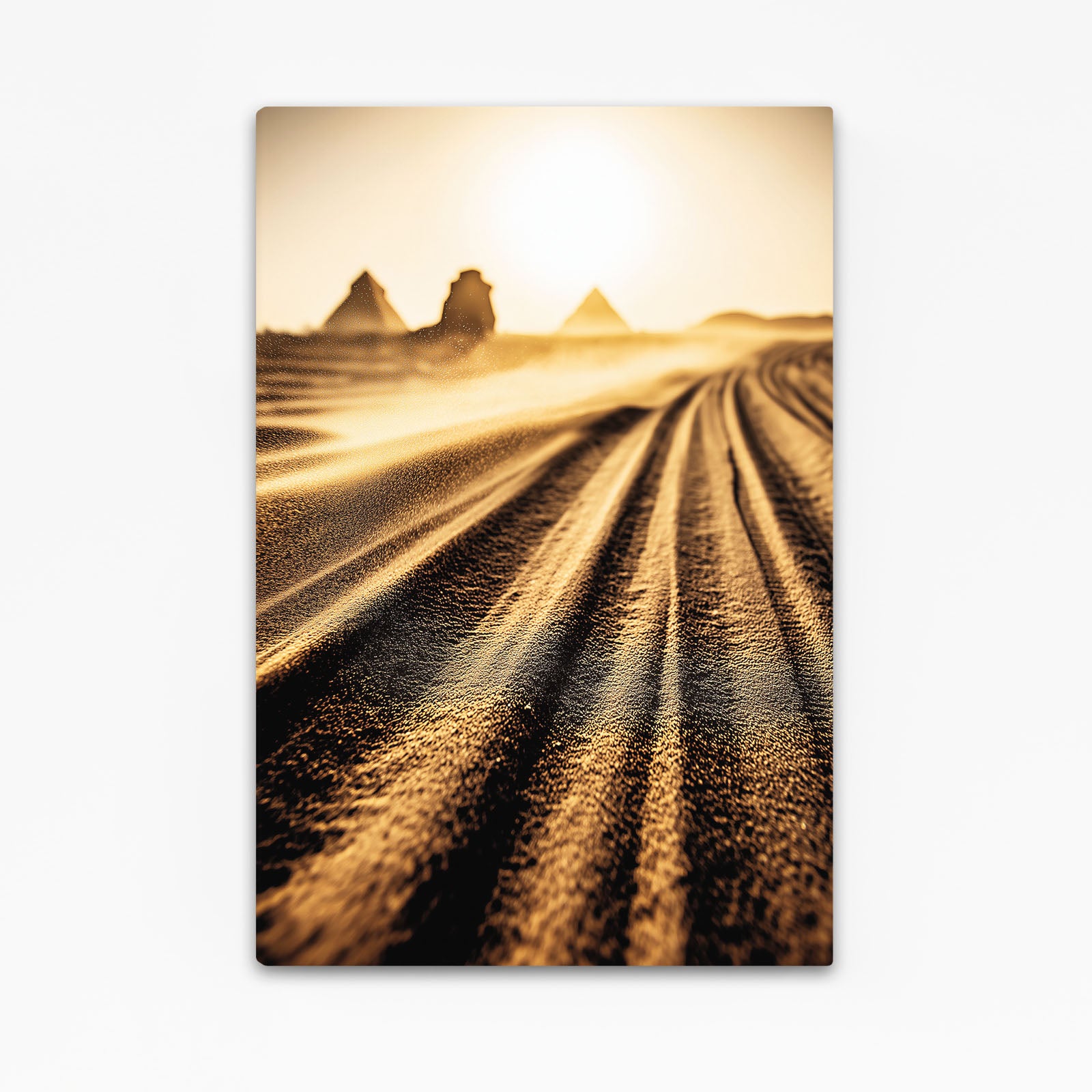 Golden Hour Dunes Egyptian Canvas Art – golden hour dunes egyptian canvas print