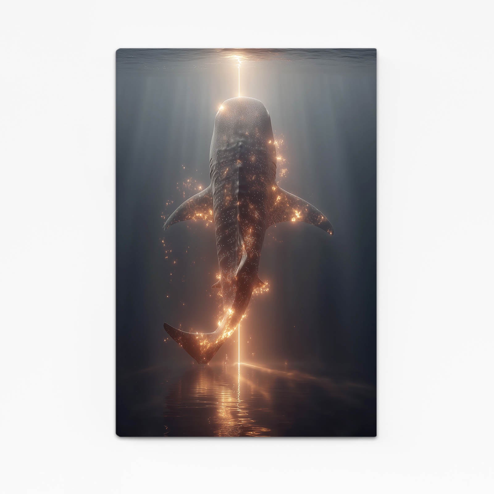 Golden Light Deep Shark Prints – golden light deep shark canvas print