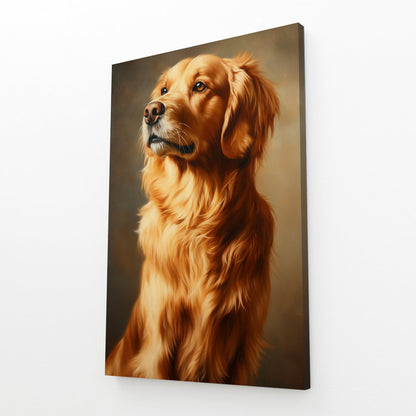Golden Retriever Dog Art