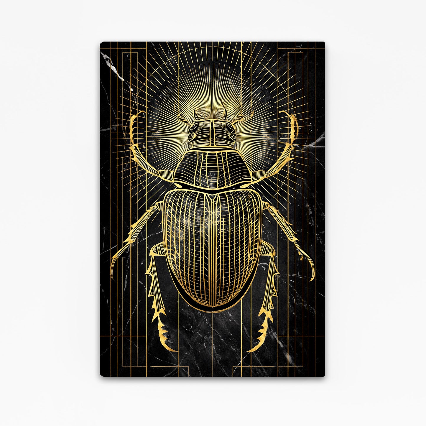 Golden Scarab Beetle Egyptian Prints – golden scarab beetle egyptian canvas print