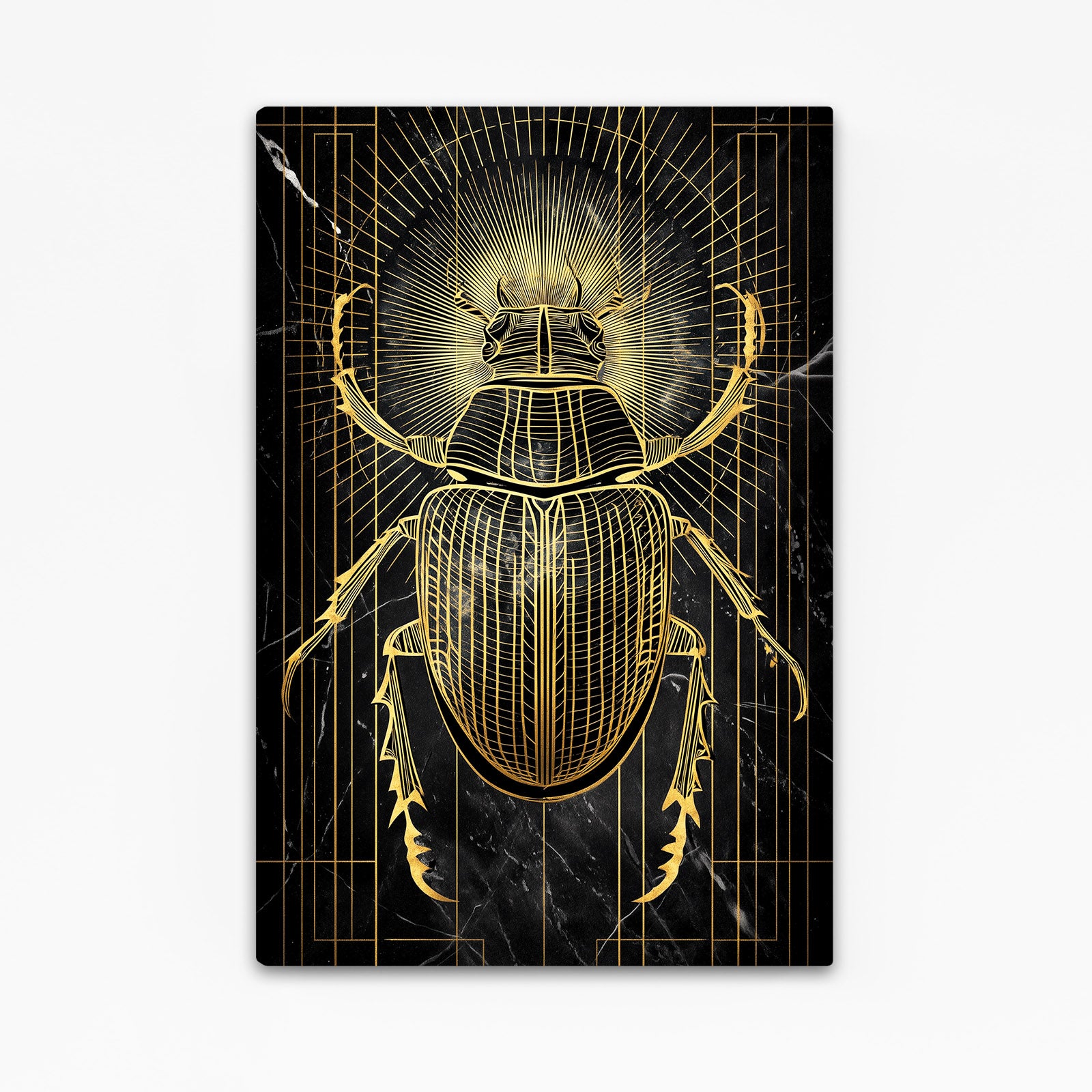 Golden Scarab Beetle Egyptian Prints – golden scarab beetle egyptian canvas print