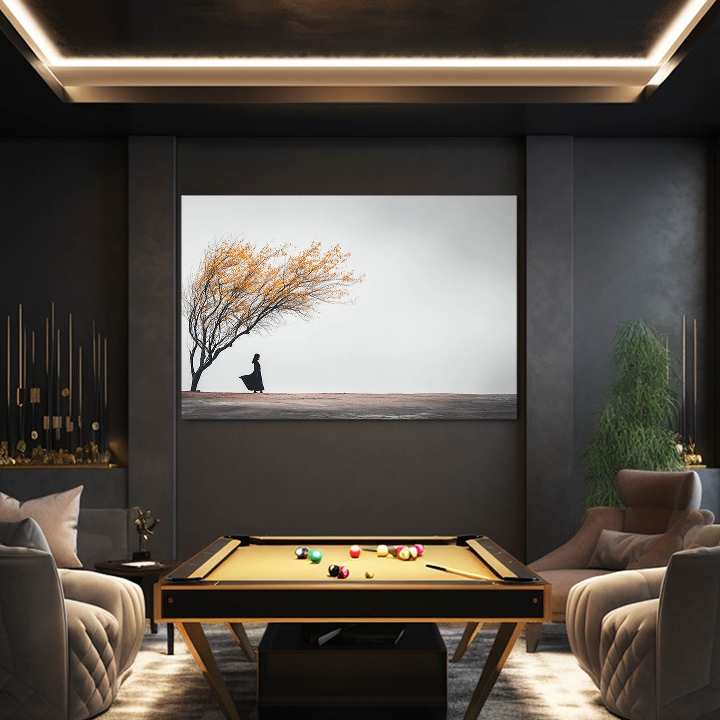 Golden Tree Nature Photography – in a games room with a pool table