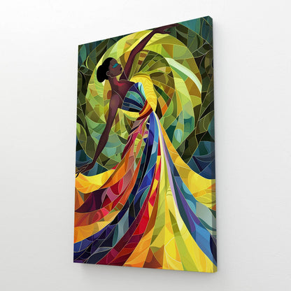 Grace in Motion African Wall Art