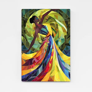 Grace in Motion African Wall Art