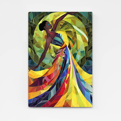 Grace in Motion African Wall Art