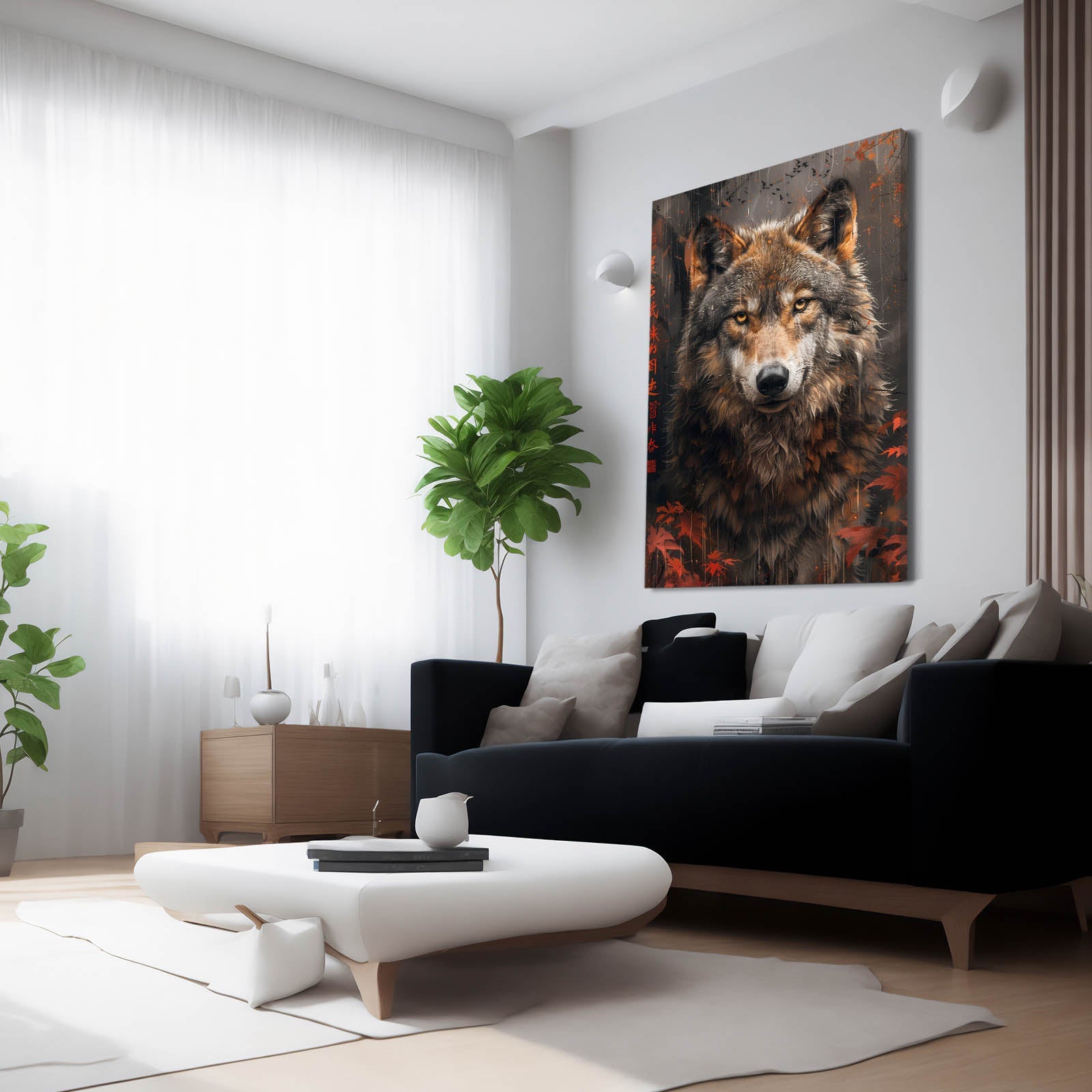 Gray Wolf Art