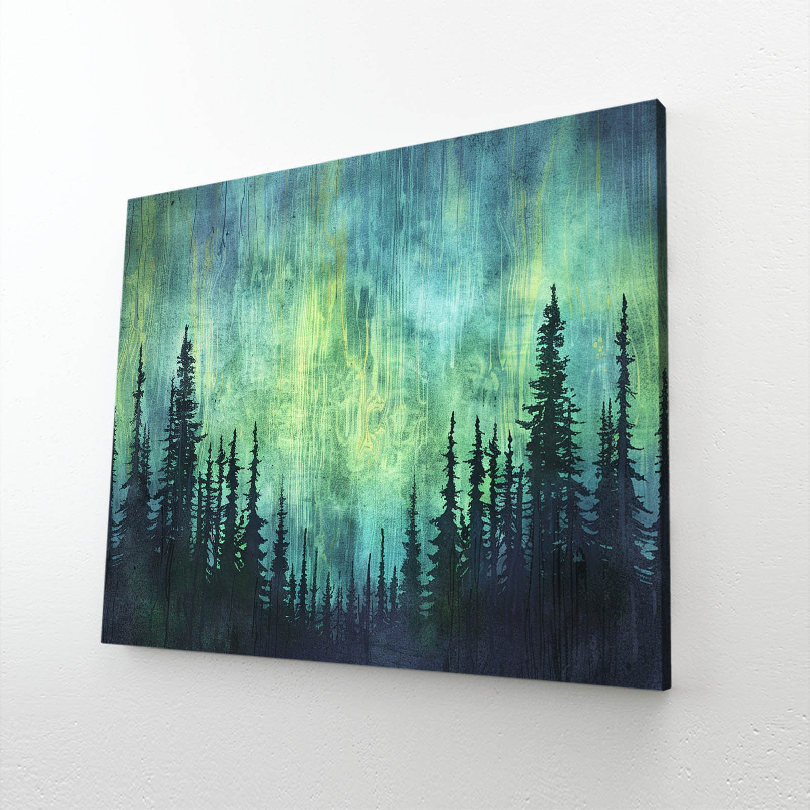 Green Boho Art