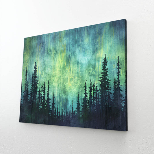 Green Boho Art
