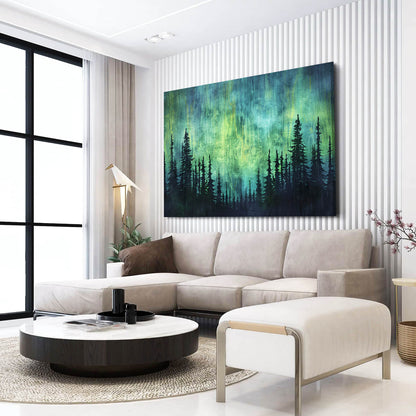 Green Boho Art