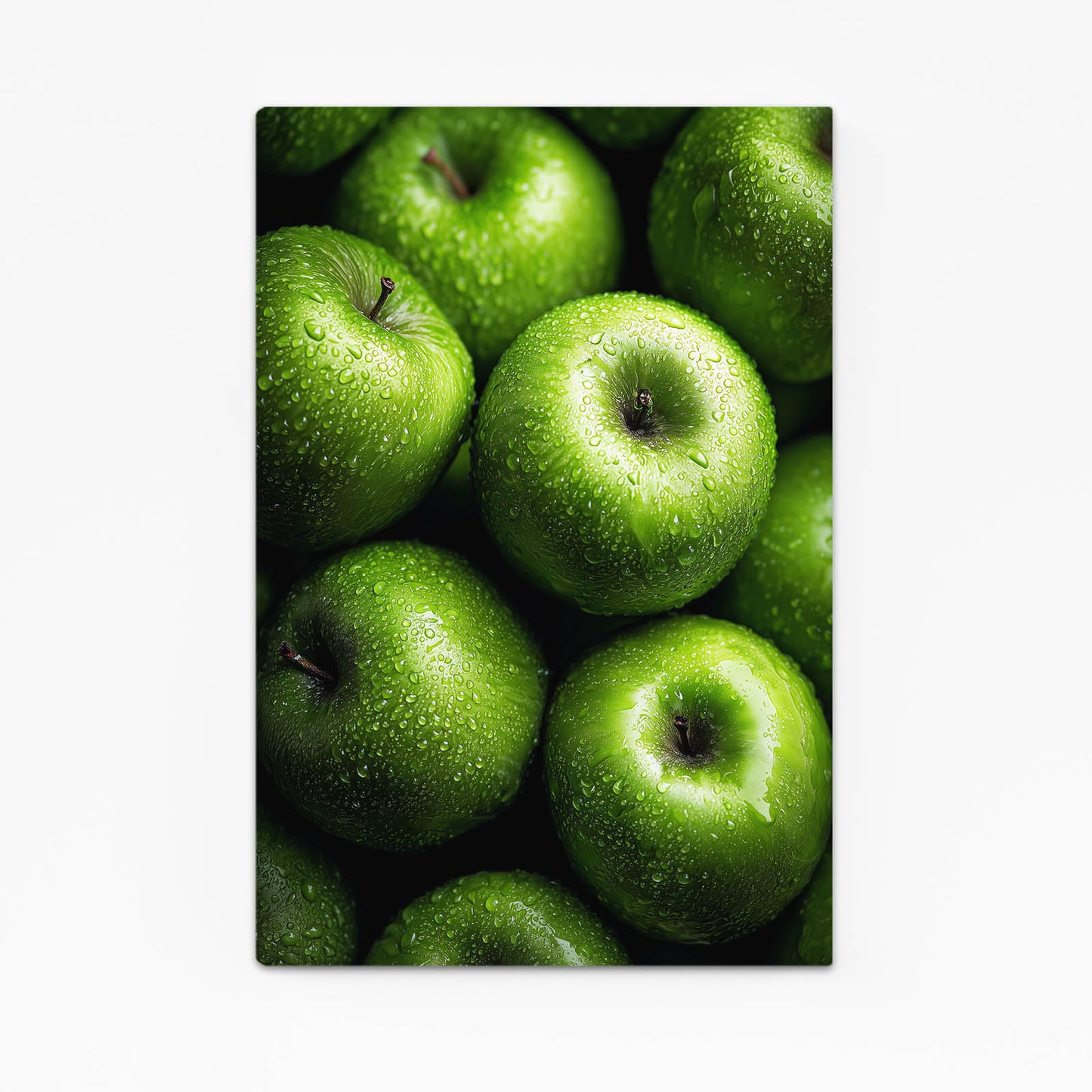 Green Orchard Cluster Apple Wall Art – green orchard cluster apple canvas print