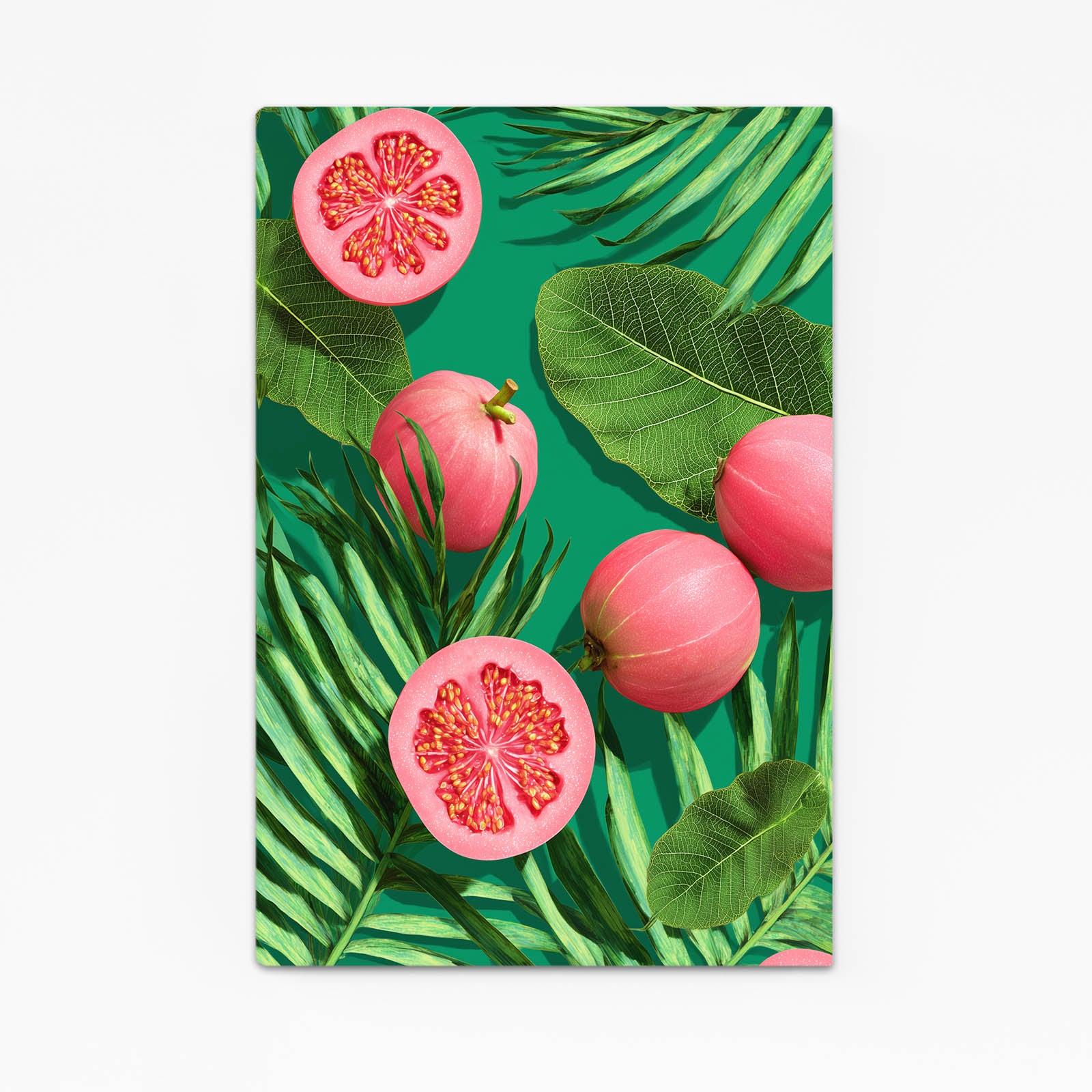 Guava Leaf Pattern Fruit Art – guava leaf pattern fruit canvas print