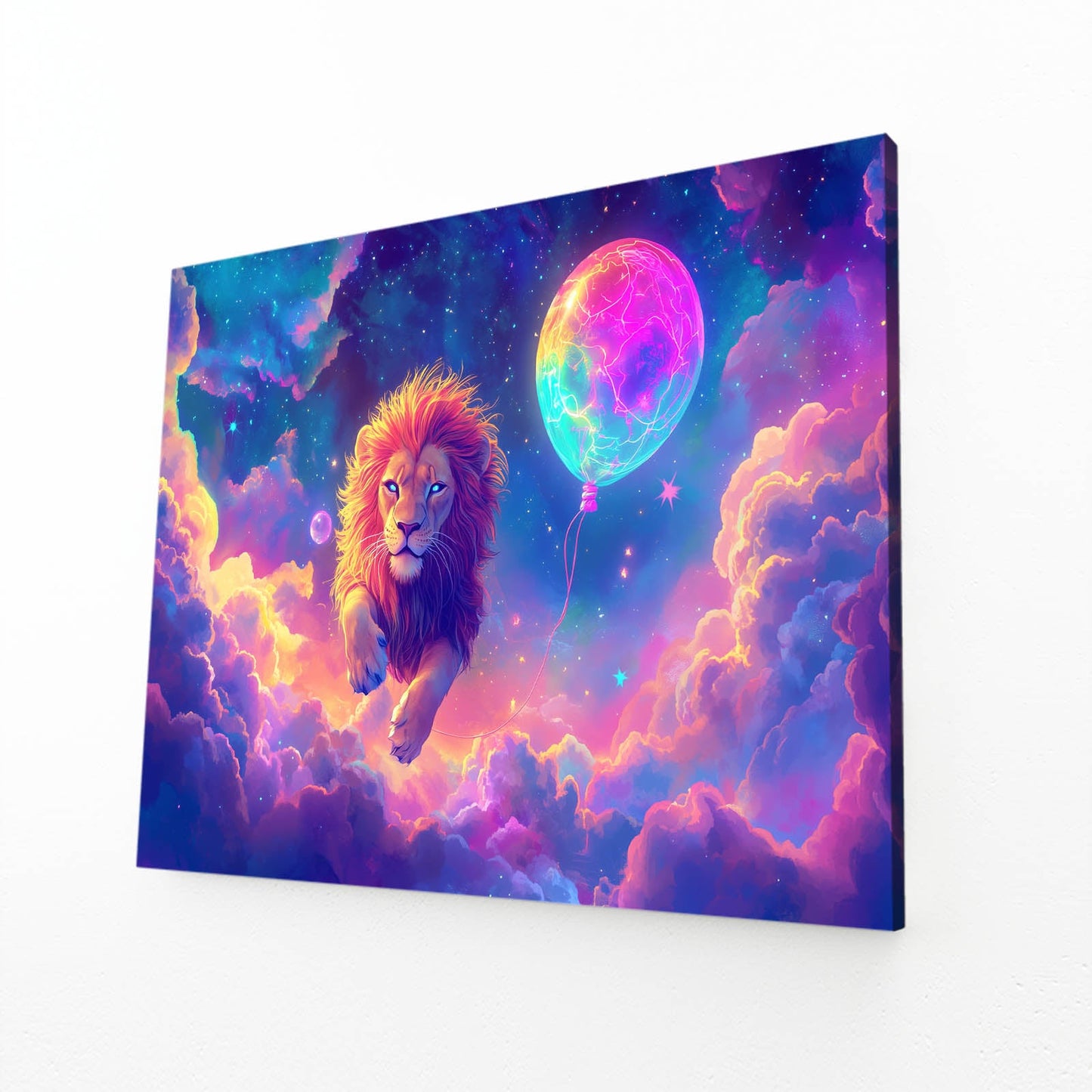 Heavenly Lion Wall Art