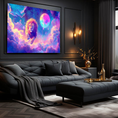 Heavenly Lion Wall Art