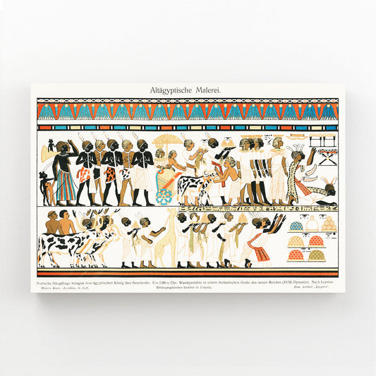 Hieroglyph Chart Egyptian Wall Art – hieroglyph chart egyptian canvas print