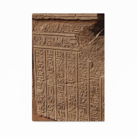 Hieroglyphic Wall Relief Egyptian Wall Art – hieroglyphic wall relief egyptian canvas print