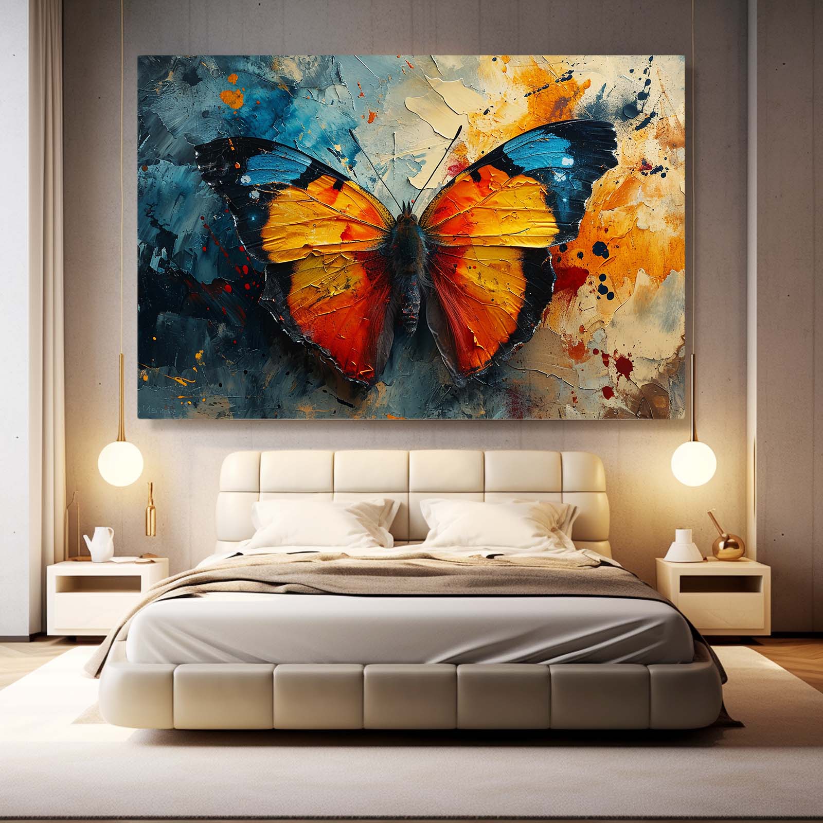 High Contrast Butterfly Wall Art