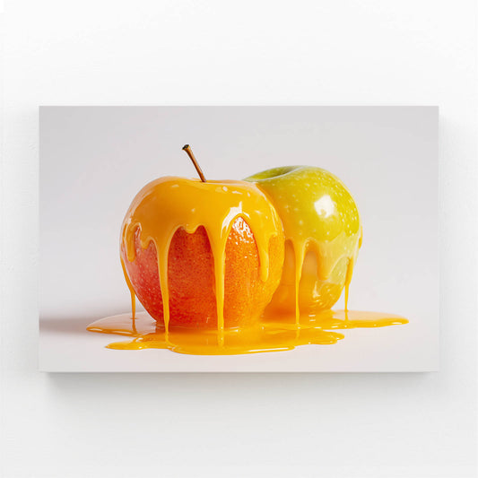 Honey Glazed Apple Fruit Canvas – honey glazed apple fruit canvas print