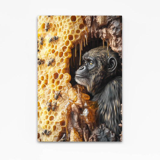 Honeycomb Cave Monkey Canvas Art – honeycomb cave monkey canvas print
