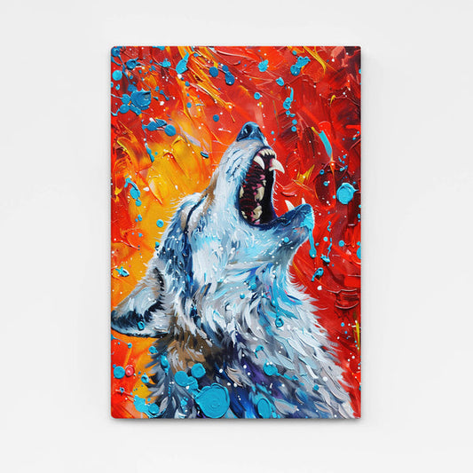 Howling Wolf Wall Art