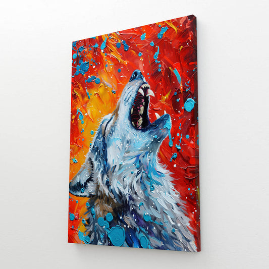 Howling Wolf Wall Art
