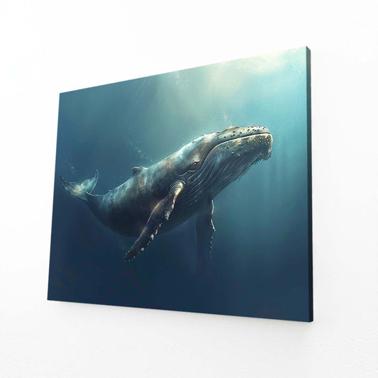 Humpback Whale Canvas Art