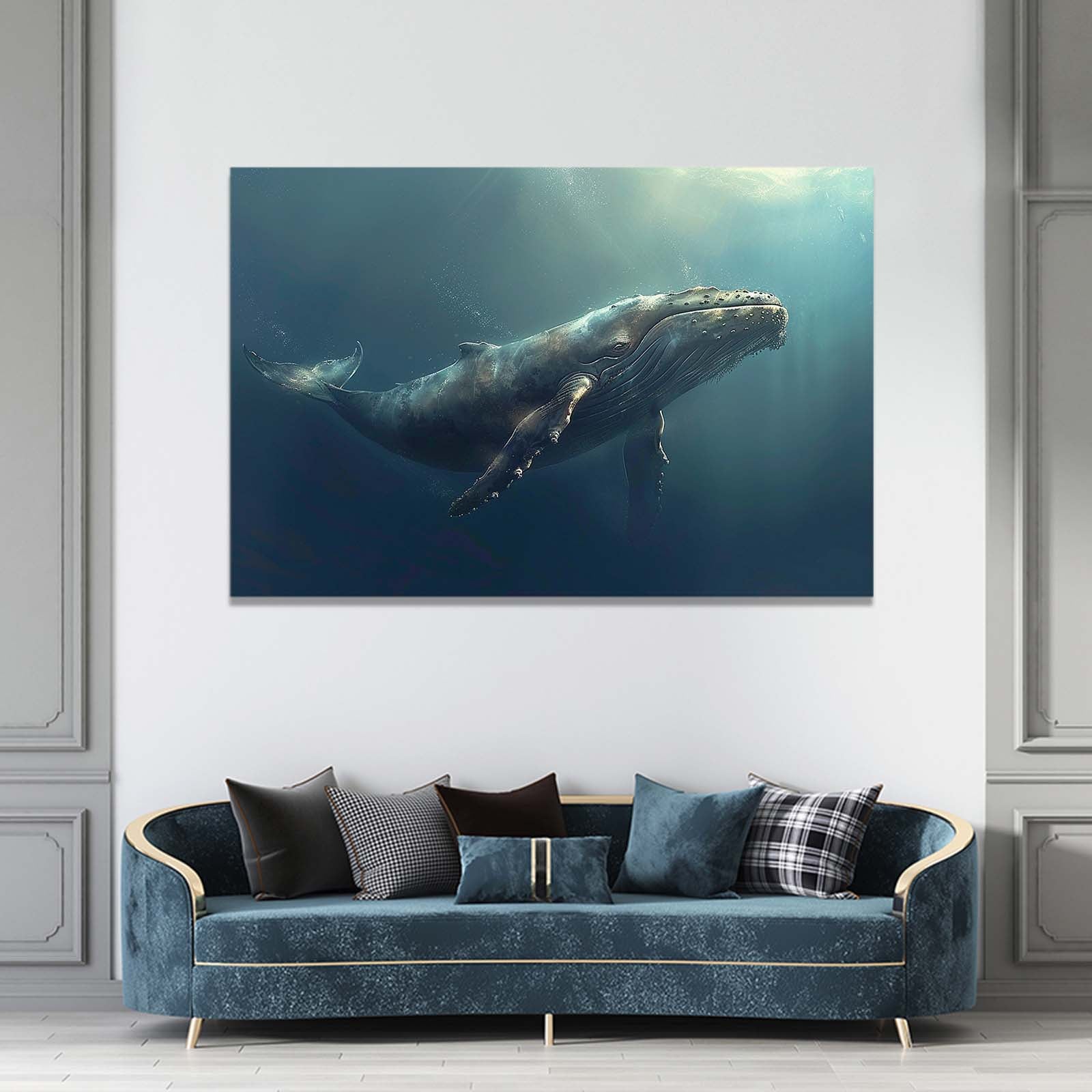 Humpback Whale Canvas Art