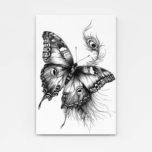 Ink Wings Butterfly Wall Art