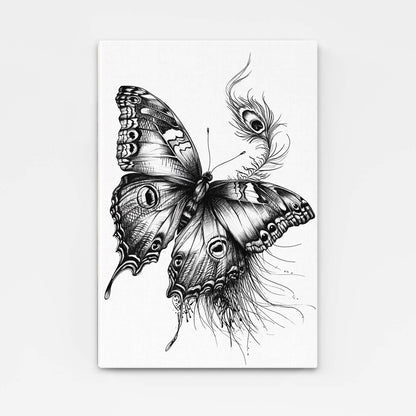 Ink Wings Butterfly Wall Art