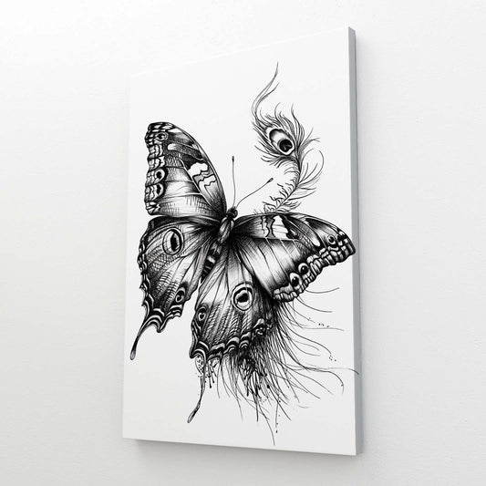 Ink Wings Butterfly Wall Art
