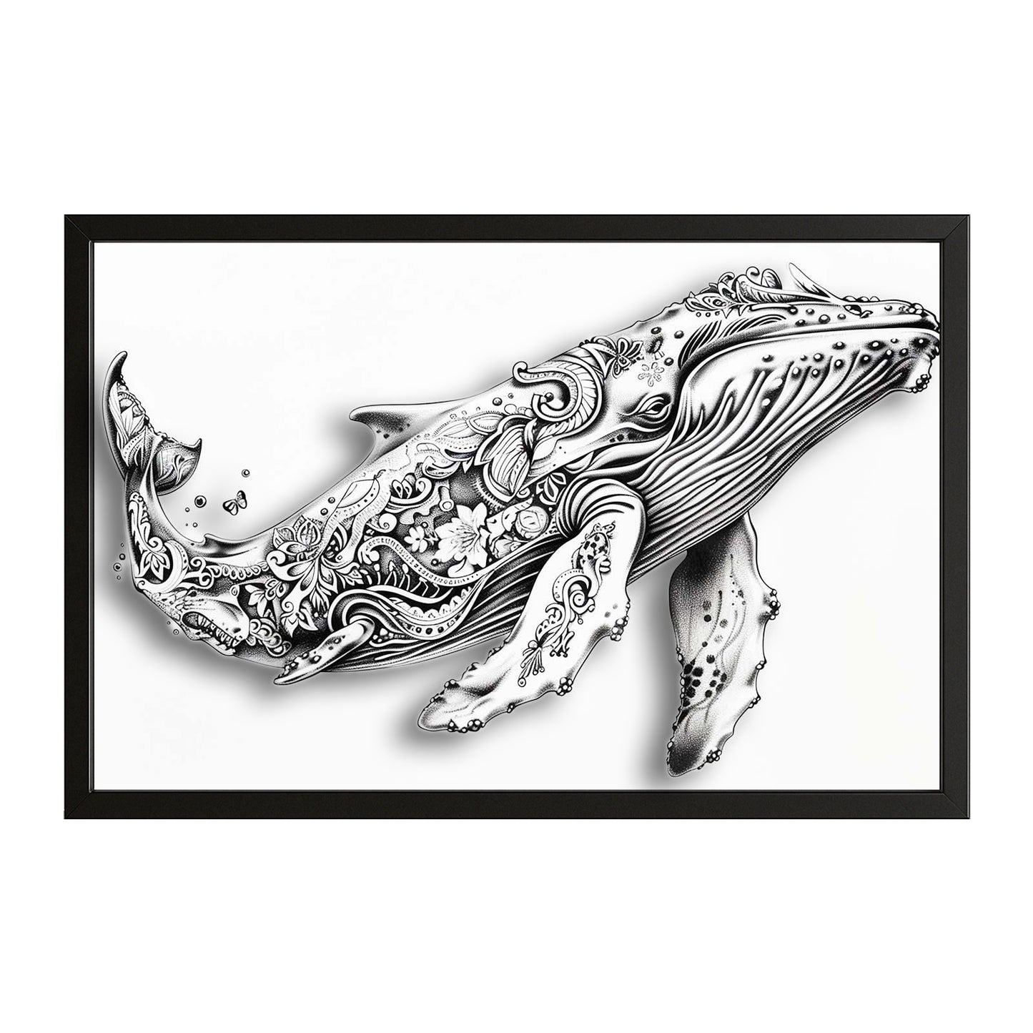 Inked Grace Whale Art