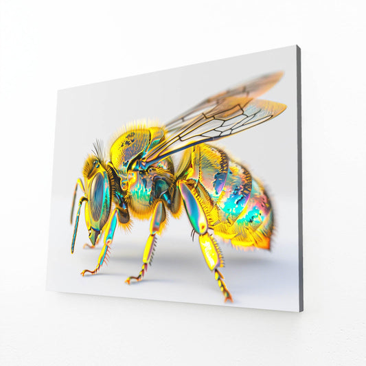 Iridescent Bee Art