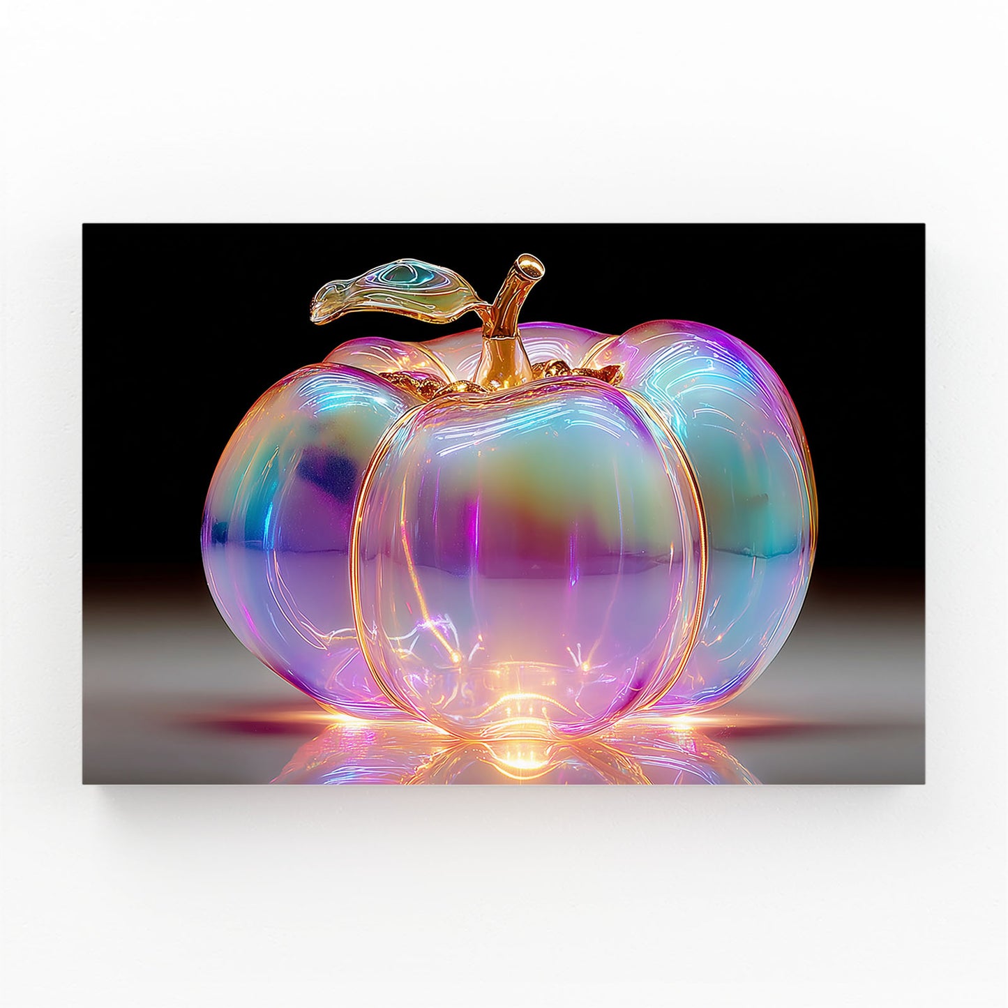 Iridescent Glass Fruit Prints – iridescent glass fruit fruit canvas print