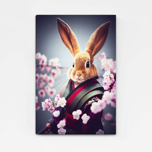 Japanese Bunny Wall Art