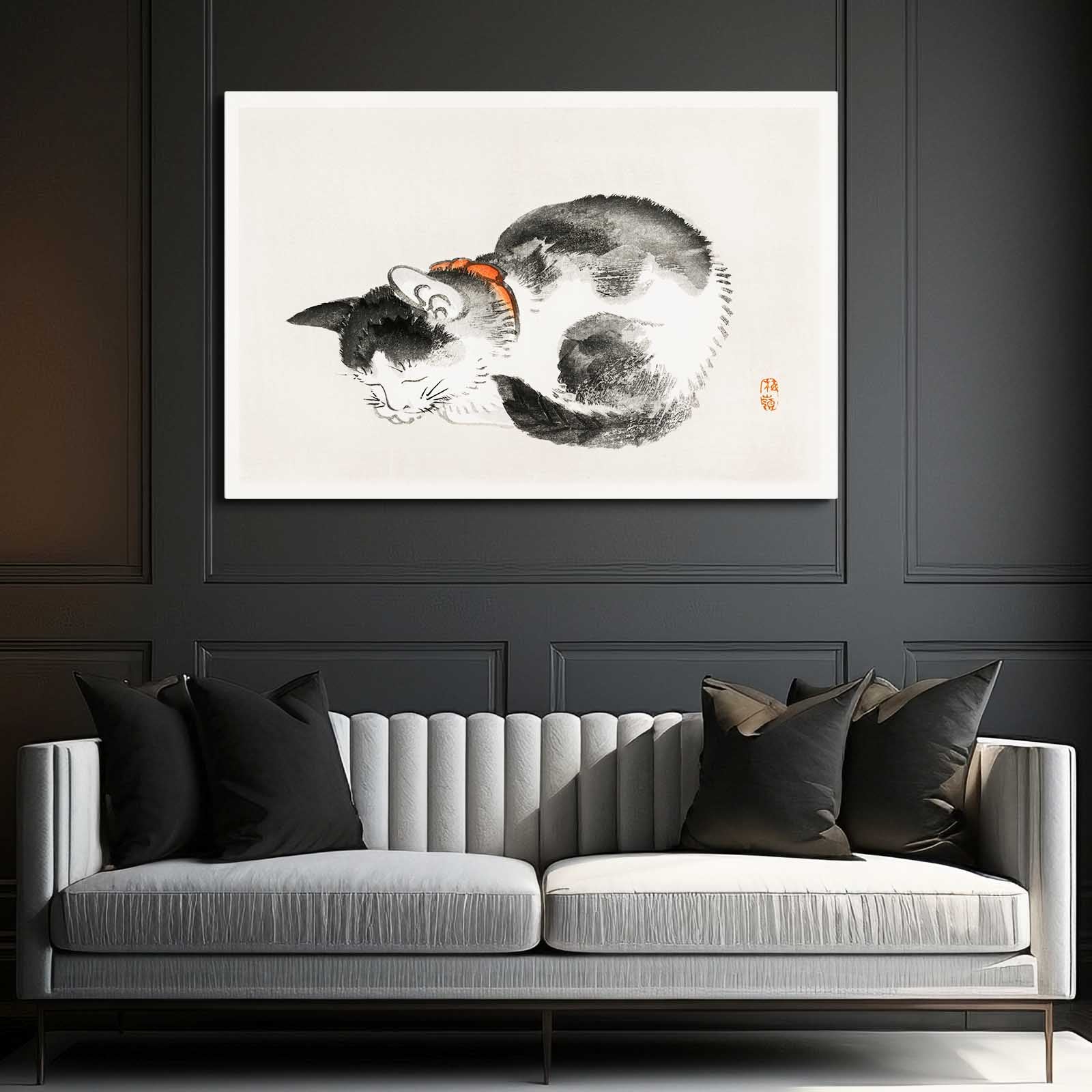 Japanese Cat Wall Art
