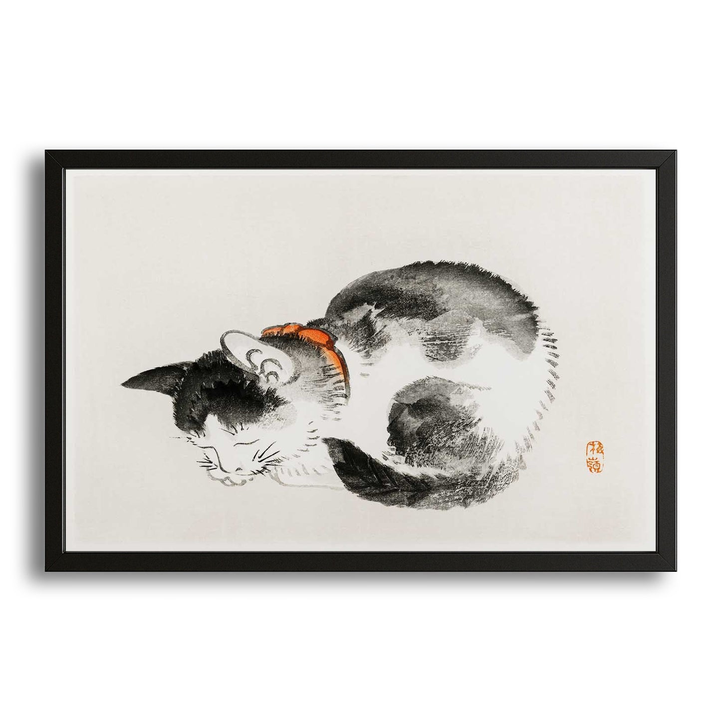 Japanese Cat Wall Art