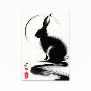 Japanese Rabbit Wall Art