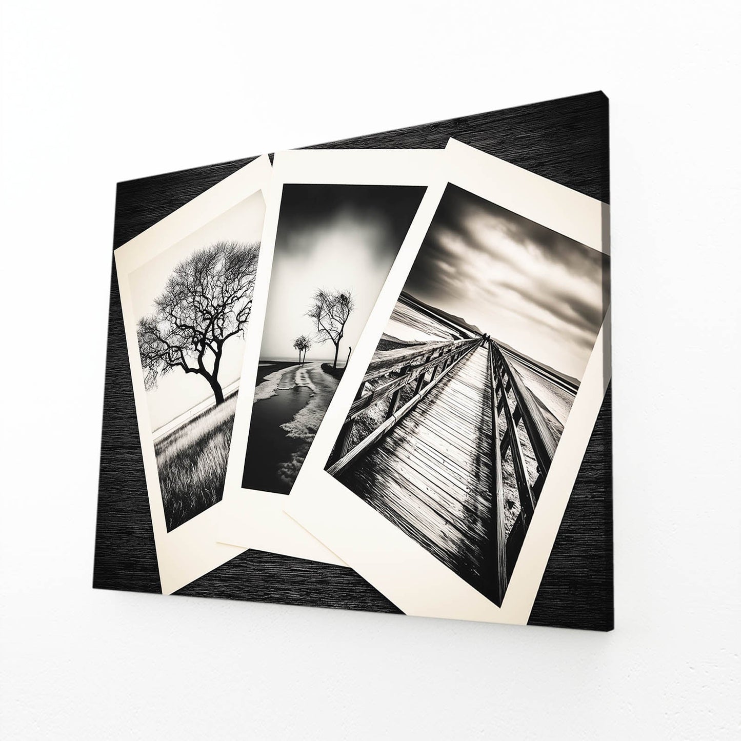 Kept Moments Wall Art Photography – angled canvas view on white background