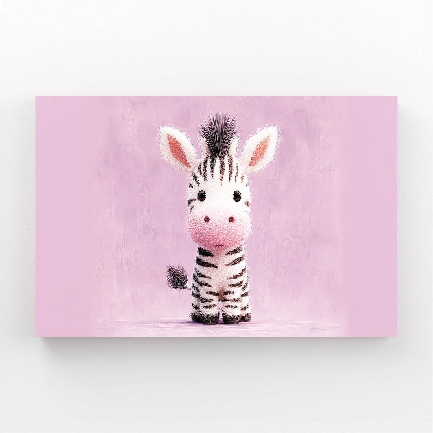 Kids Zebra Canvas Art – kids canvas print
