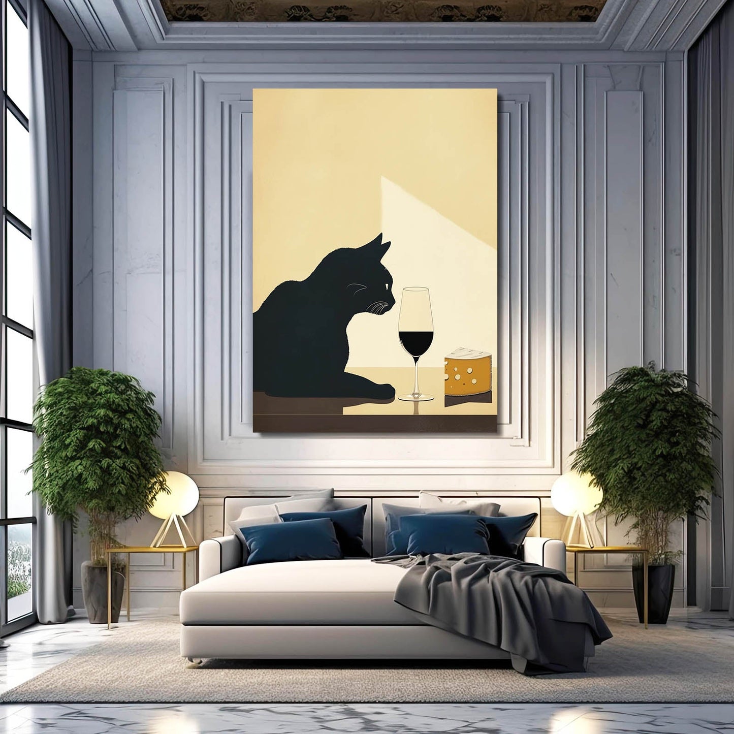 Kitchen Wall Art Cat