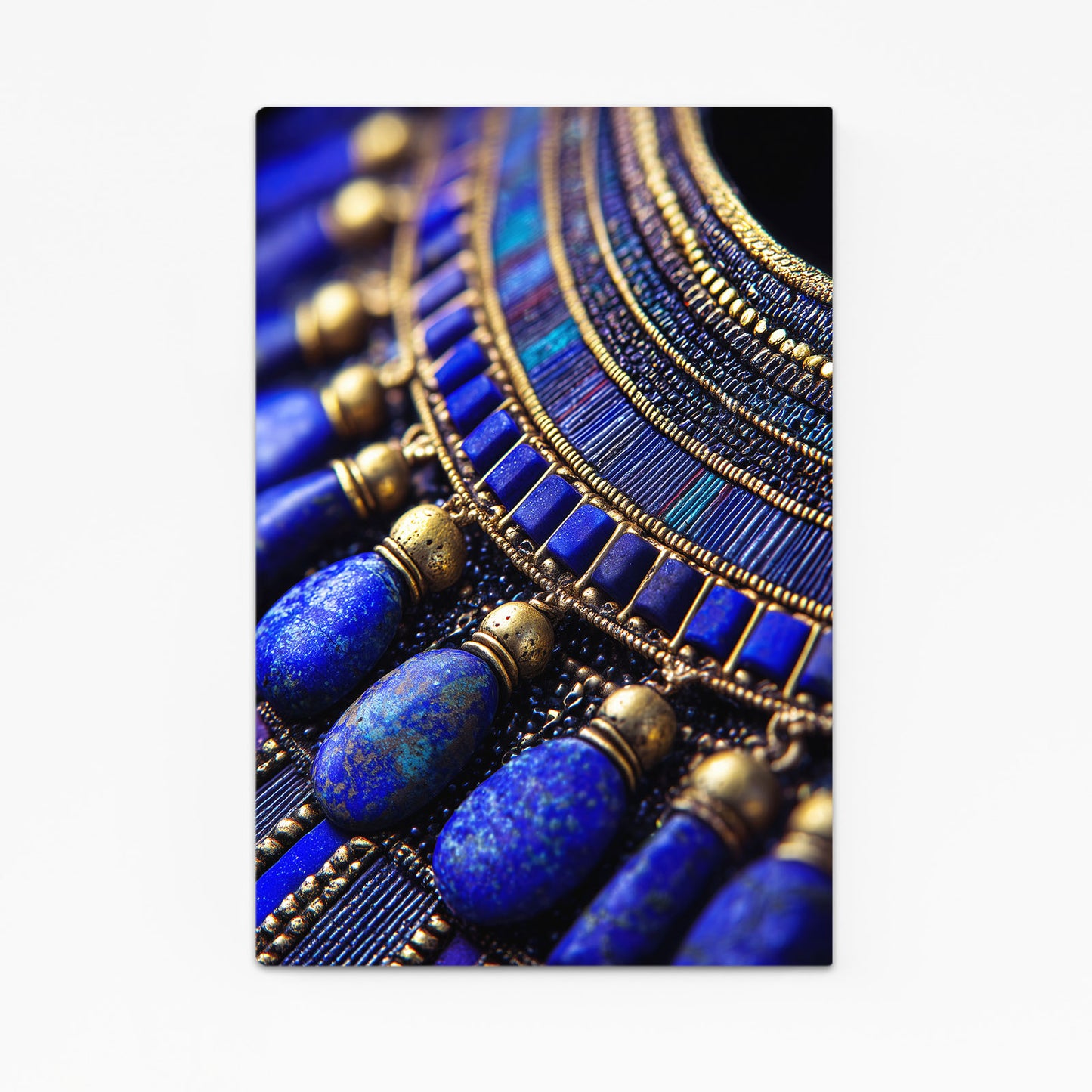 Lapis Jewelry Closeup Egyptian Prints – lapis jewelry closeup egyptian canvas print