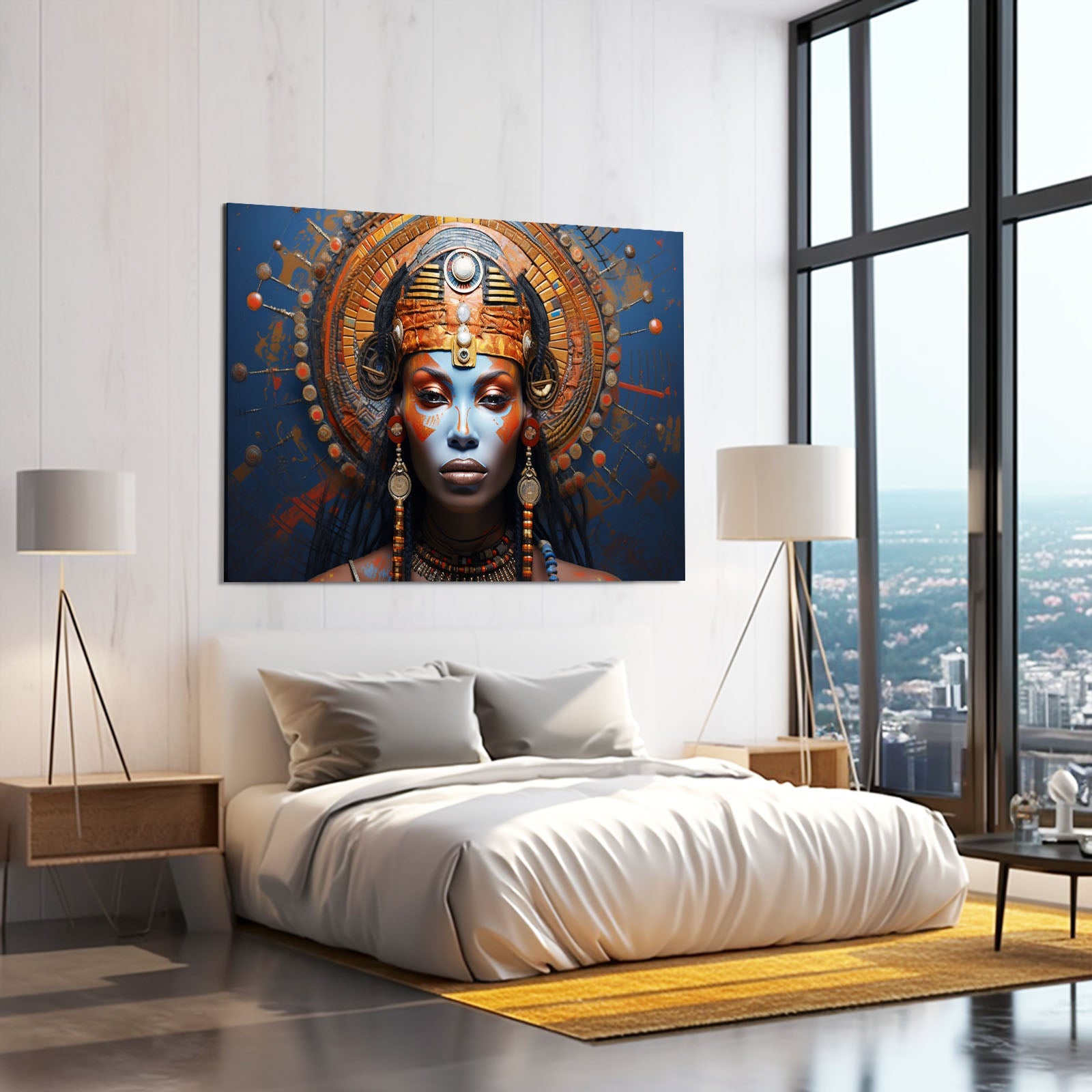 Large African Canvas Wall Art