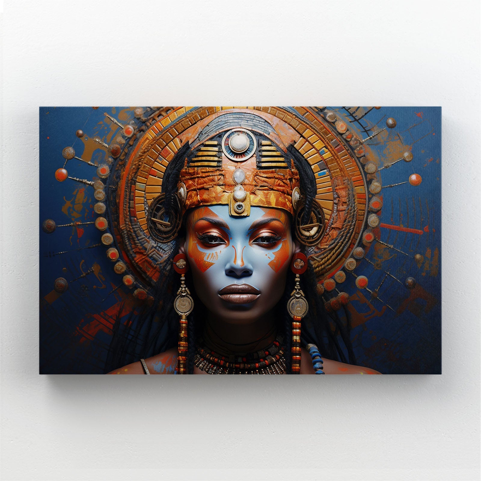 Large African Canvas Wall Art