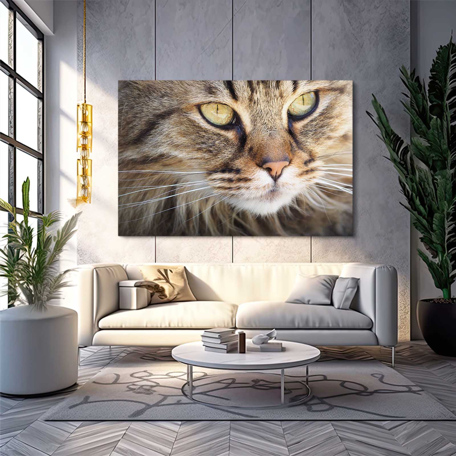 Large Cat Wall Art