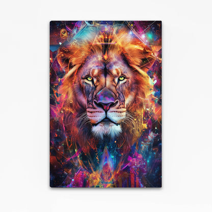 Large Lion Canvas Art