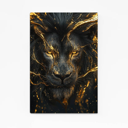 Large Lion Canvas
