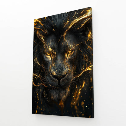 Large Lion Canvas