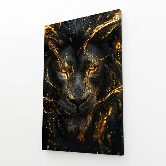 Large Lion Canvas