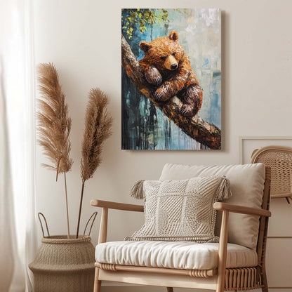 Lazy Bear Print